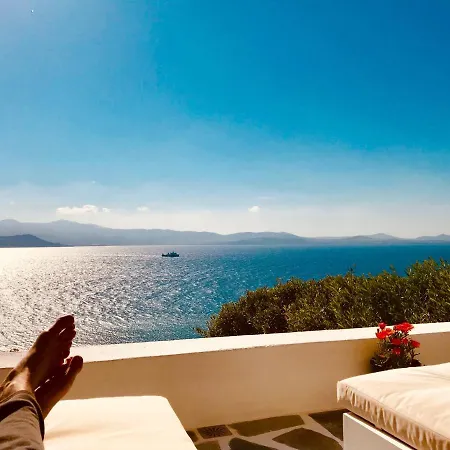 Tatil Evi Vista Ariadne - Breathtaking 180° View & Privacy Stelida (Naxos)